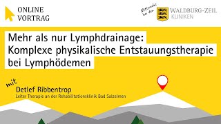 Lymphdrainage Komplexe physikalische Entstauungstherapie bei Lymphödemen [upl. by Solis]