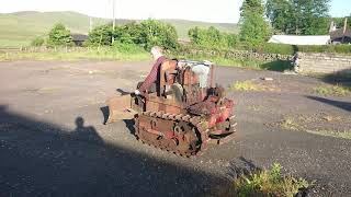 Aveling barford Calfdozer Armstrong siddeley diesel [upl. by Ledda285]