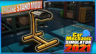 This MOD is a TIMESAVER  New Build  Engine Stand Mod CMS21 EP 5 [upl. by Aremihc]