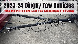 The Latest List Of Vehicles For Flat Towing Behind An RV [upl. by Nostets]