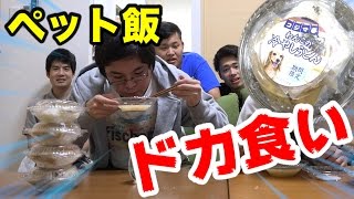 【大食い】犬用うどんで「わんこうどん」したら名勝負が生まれた！！ [upl. by Airotkciv]