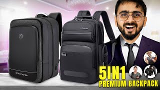 Kamal 5in1 Bags for College Office amp Travelling on Amazon 🔥 Laptop Or Tech Backpack  Arctic Hunter [upl. by Ialokin]