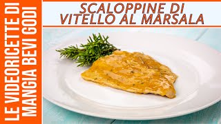 Scaloppine di vitello al marsala BUONISSIME [upl. by Aemat]