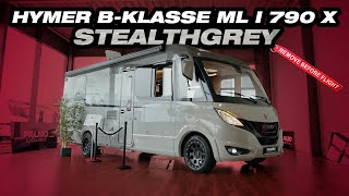 HYMER B  KLASSE BML  I 790 X  STEALTHGREY [upl. by Enixam]