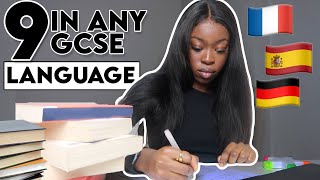 HOW TO GET A 9 IN ANY GCSE LANGUAGE French Spanish German etc  Tips amp Tricks No One Tells You [upl. by Leihcim]