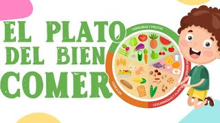 El plato del bien comer  Vida saludable [upl. by Eeb]