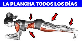 SI HACES LA PLANCHA TODOS LOS DÍAS POR 28 DÍAS LE PASA ESTO A TU CUERPO y cómo hacerla correctamente [upl. by Alduino]