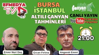 Bursa ve İstanbul At Yarışı Tahminleri amp Altılı Ganyan Tahminleri quot02082024 Cumaquot [upl. by Maleen]