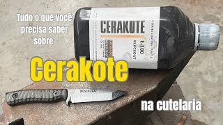 Tudo o que você precisa saber sobre Cerakote na cutelaria artesanal [upl. by Nyledam738]