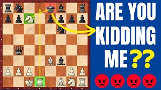 Most Aggressive Chess Opening for White  Powerful Gambit [upl. by Marris832]