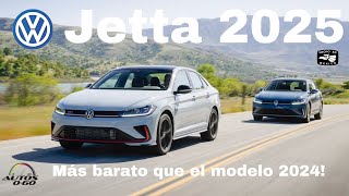 Volkswagen Jetta 2025 más barato que el modelo 2024 [upl. by Anallij614]