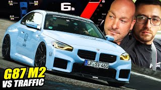 UNLEASHING BMW G87 M2 in RUSH HOUR  Nürburgring [upl. by Canter898]