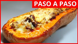 ✅ CALABACÍN RELLENO 😋 al HORNO  RECETA FÁCIL [upl. by Jordanna]