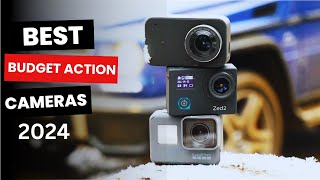 Best Budget Action Cameras 2024  The Only 5 You Should Consider [upl. by Henrique843]