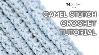 Crochet basics UK Double Crochet US Single crochet starting a foundation chain  Bella Coco [upl. by Ahsinert380]