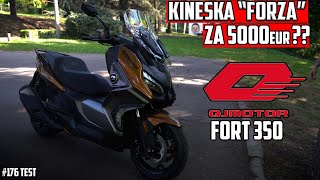 Test Motora QJMOTOR Fort 350 2024 Prva voznja utisci  First Ride  Review [upl. by Katharyn]