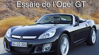 Essaye de l’Opel GT 265cv test à 245 kmh [upl. by Annaitat]