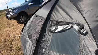 HOW TO Wanderer 3 Metre Gazebo Hub Tent Setup and Pack Down Wanderer BCF Tent HowTo [upl. by Chaiken]