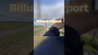 Planespotting at BillundHerning airport popular planes billund herning planespotting [upl. by Adnohsed]