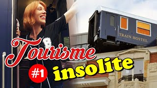 TOURISME INSOLITE  Le Train Hostel [upl. by Kwapong]