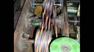 8 cores wire and cable twist machine [upl. by Tor]