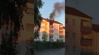 Feuer in Frankenthal  Mörsch [upl. by Ehrlich]