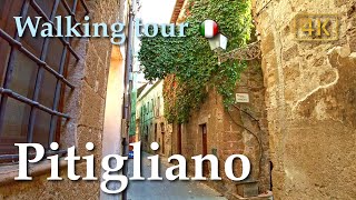 Pitigliano Tuscany Italy【Walking Tour】History in Subtitles  4K [upl. by Rior112]