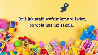 Rytmisiowe Piosenki  DZIŚ JAK PTAKI WYFRUNIEMY🕊 Piosenka na pożegnanie przedszkola [upl. by Noxaj]