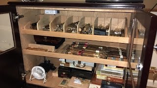 Custom Cabinet Humidor Tour [upl. by Thorner]