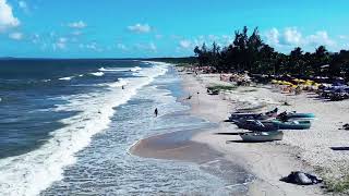 Praia de Guaibim  ValençaBahiaBrasil  Drone  4K UHD [upl. by Aniles510]