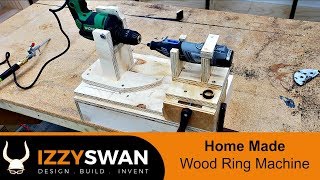 How To Make a Wood Ring Making Machine [upl. by Calore]