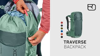 The new TRAVERSE backpack series for mountaineers  ORTOVOX [upl. by Sillad886]