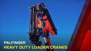 PALFINGER Heavy Duty Loader Cranes [upl. by Rahel361]