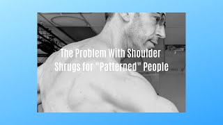 Why Shoulder Shrugs Can Be Problematic [upl. by Adihsaar]