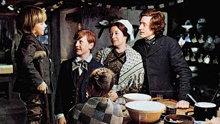 Scrooge Albert Finney BehindtheScenes UNUSED Cratchit Family Song 1970 Leslie Bricusse film [upl. by Eudo753]