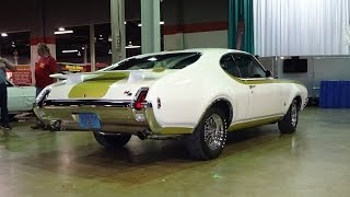 1969 Hurst Olds 442 Oldsmobile amp 455 HO HO Engine Sound on My Car Story with Lou Costabile [upl. by Anaihk]