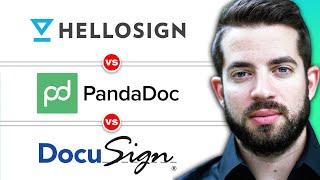 BEST eSignature TOOLS for Beginners  Pandadoc vs Docusign vs Hellosign [upl. by Brittain]