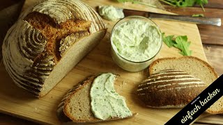 Landbrot mit Quark Dip aus dem Thermomix® [upl. by Harehs]