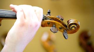 Violin made in Markneukirchen Germany cir1900 [upl. by Einram]