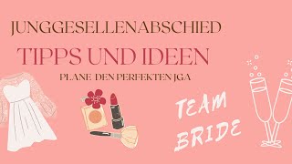 Junggesellenabschied für Frauen  Tipps und Ideen für einen tollen JGA [upl. by Yarehs]