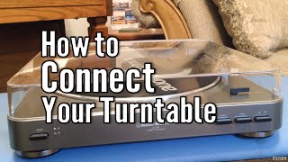 How to Connect a Turntable or Record Player to Speakers [upl. by Dahlia161]