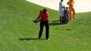 Signature Shot  Tiger Woods chips in at the Memorial Tournament 2012 [upl. by Naoma]