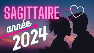 SAGITTAIRE ♐️ ❤️ ANNÉE 2024 🌞  Une ROMANCE 🥰 mais une ATTENTE qui est Difficile à Supporter ❤️‍🩹 [upl. by Nnaynaffit]