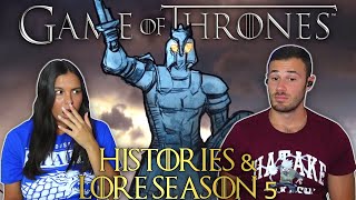 Game of Thrones Histories and Lore Season 5 Complete [upl. by Yasu454]