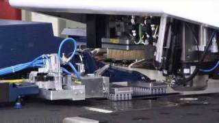 TRUMPF Automatisierung TruMatic 7000  Automatisierung mit SheetMaster [upl. by Monagan]