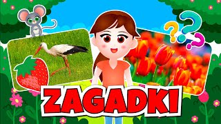 Wiosna film edukacyjny  Wiosenne zagadki dla dzieci 🐸🌼 [upl. by Allisan]