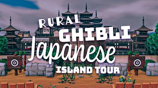 The Most Incredible Rural Japanese Island Tour 🎍 Bosky by Kinoto  Animal Crossing New Horizons [upl. by Refotsirc]