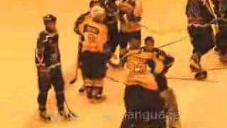 Romford Raiders vs Swindon Wildcats Brawlfight [upl. by Akinek928]