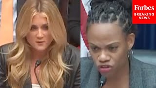 SHOCK MOMENT Riley Gaines Calls Summer Lee A Misogynist To Her Face—Then Gaines Responds [upl. by Dloreg949]