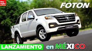 FOTON Tunland E5 2024 MX Barata para Trabajo  Vary Topics [upl. by Ruskin]